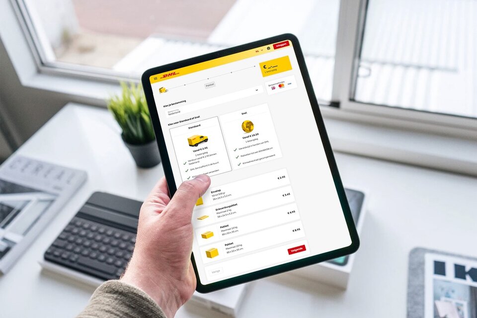 Pakket versturen? | Snel met DHL verzonden vanaf €3,70| DHL eCommerce